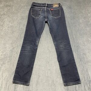 Texwood Jeans Women 27x30 Blue Denim Stretch Every Wear Relaxed Fit Straight Leg